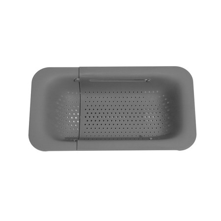 Cos pentru Scurgere Chiuveta de Bucatarie, Cyrax, Plastic, Telescopic, 36x20x5 cm, Gri