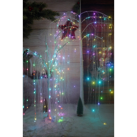 Pom decorativ cu leduri,  tip salcie, 234 Led, 1.5 M