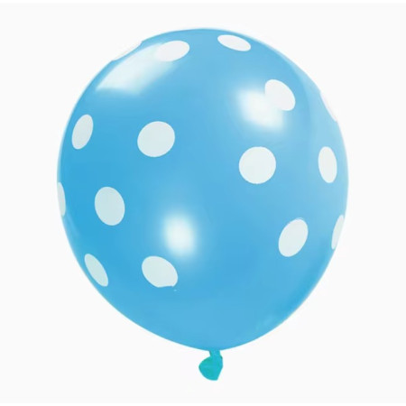 Set 10 Baloane din Latex, Cyrax, Model Party Buline, 2x Albastru, 2x Verde, 2x Mov, 2x Roz, 2x Rosu, 23 cm, 1.4g