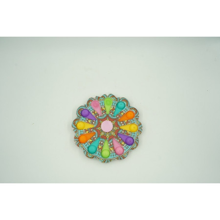 Jucarie Senzoriala Cyrax - Simple Dimple, Antistres, Multicolor, model 3