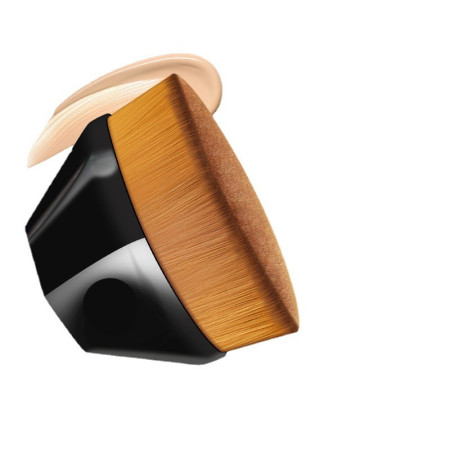 Pensula kabuki plata pentru fond de ten, Cyrax, negru