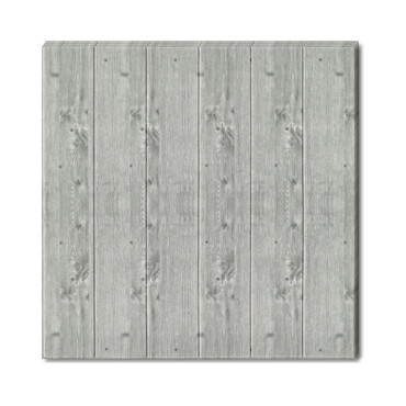 Set 10 Placi Tapet 3D,  70 x 70 cm, Grosime 3 mm, din Rasina, Tip Placi de Lemn, Suprafata Acoperita 4.9 mp, Gri Inchis