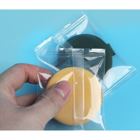 Set 7 Bureti de Machiaj Triunghi Cyrax, Reutilizabili, Utilizare Umeda sau Uscata, 5.5 x 5.5 x 1.3 cm, Powder Puff, Multicolor