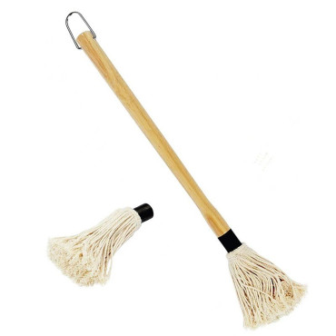 Matura din Bumbac, Cyrax, pentru Gratar, de Uns cu Ulei/Sosuri Preparatele, 45.5 x 4.5 cm, Maro