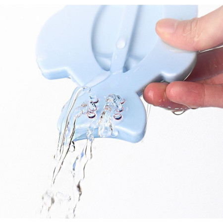 Termometru pentru Baie, Cyrax, Plutitor, Rezistent la apa, Multifunctional, Model Peste, 15.5x9.5x2 cm, Albastru