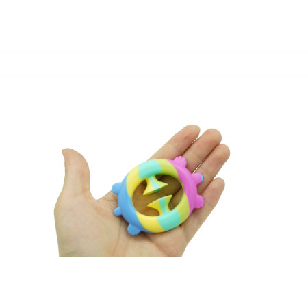 Cyrax Jucarie senzoriala antistres cu ventuza de decompresie, Antrenare antebrat, Fidget Toy, Model Cartita, Macarons