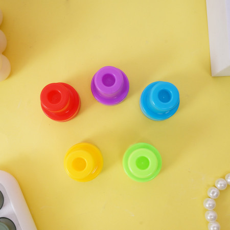 Set 10 Stampile, Cyrax, pentru Copii 4-6 Ani, Model Printese din Desene, 20 x 5 x 2 cm, Multicolor