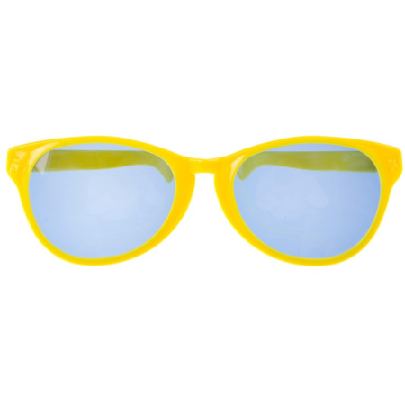 Ochelari Deghizare, Cyrax, Marime Exagerata, din Plastic, 26 x 9 cm, Galben