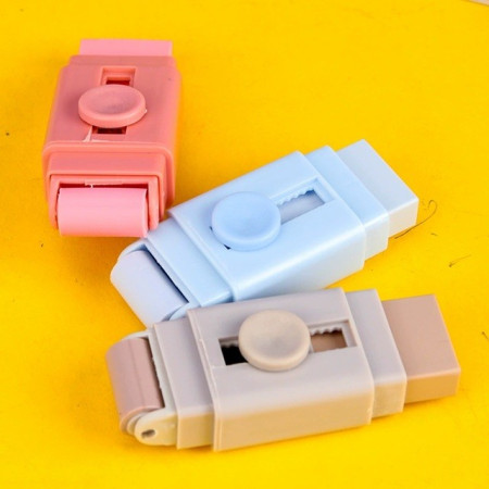 Radiera,  cu 2 Rezerve, Reglare Pull-Push, din Cauciuc, Crem