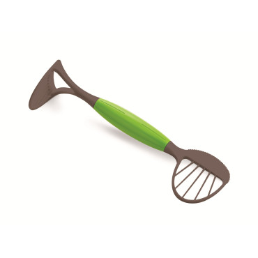 Feliator Multifunctional pentru Avocado, Cyrax, pentru Taierea in Cubulete si Pasare, pentru Bucatarie, Preparare Guacamole, ABS, 24x7x6 cm, Verde
