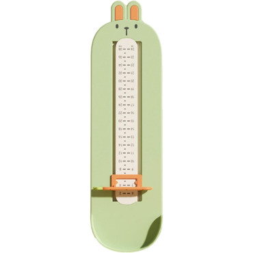 Dispozitiv de Masurat Talpa Piciorului pentru Bebelusi, Cyrax, 6-24, Model Iepuras, Verde