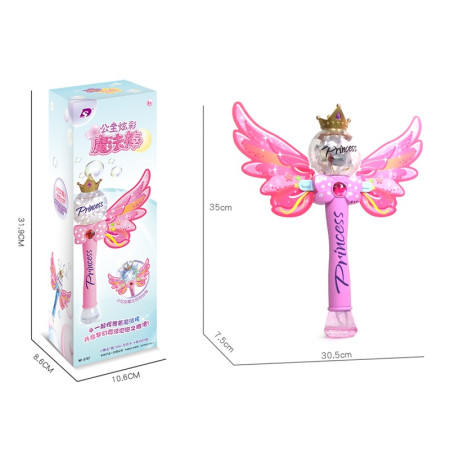 Bagheta de facut baloane, Cyrax, cu lumini si sunete model 1