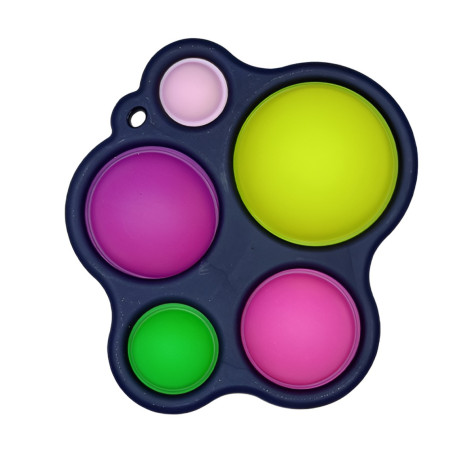 Jucarie Antistres Cyrax - Fidget Toy, Simple Dimple, Negru