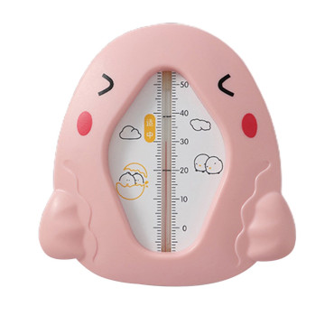 Termometru pentru Baie, Cyrax, Plutitor, Rezistent la apa, Multifunctional, Model Gaina, 10.5x10.5x2.5 cm, Roz