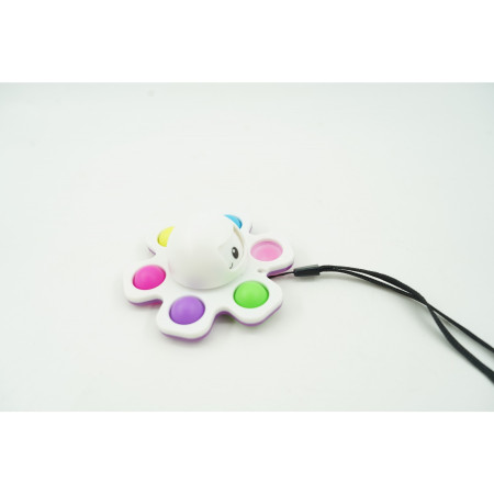 Jucarie Pop It, Cyrax, Fidget Toy, antistres, senzoriala,Alb