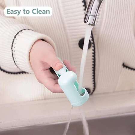 Taietor de Struguri Manual, Cyrax, Usor de Curatat si Folosit, Plastic si Otel, Albastru Deschis, 16.5x5.5 cm