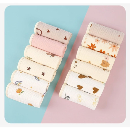 Prosop Absorbant, Cyrax, din Bumbac, 25 x 25 cm, Model Stelute, cu Agatatoare, Bej