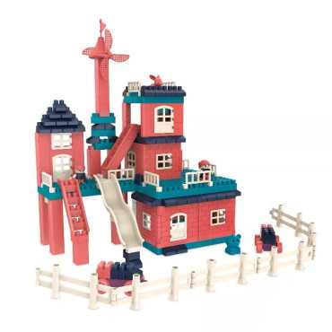 Set constuctii, Cyrax, Casa si curte, 251 piese, Multicolor