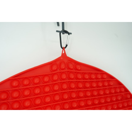 Jucarie antistres din silicon, Cyrax®, Pop It Now and Flip It, Among Us, 85 cm