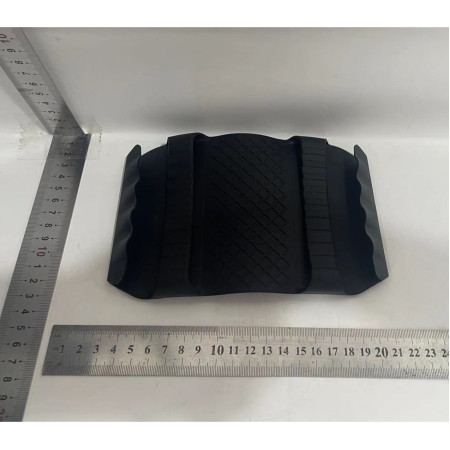 Suport de Silicon Multifunctional de Mana, Cyrax, pentru Cuptor, Alimente Fierbinti, Carne, Izolare Termica, Anti-alunecare, 18x12x1.5 cm, Negru