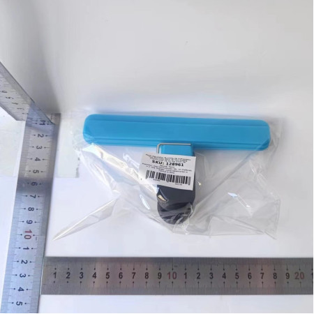 Cleste Multifunctional pentru Sigilarea Pungilor, Cyrax, din Plastic, Mentine Alimentele Proaspete, 15x7.5 cm, Albastru
