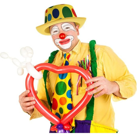 Palarie Decorativa, Cyrax, Pentru Petreceri, Model Clovn, Multicolor