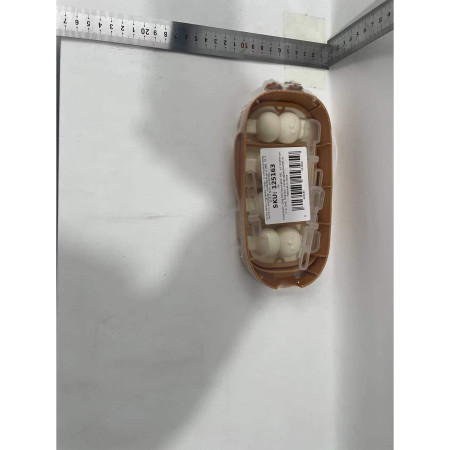 Forma pentru inghetata Cyrax, 4 compartimente, forme cu animalute, materialsilicon si ABS, 21 x 12.8 x 3cm, portocaliu