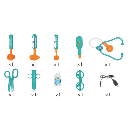 Cyrax Jucarie locomotiva cu telecomanda si set prim ajutor,Jucarie locomotiva cu telecomanda si set prim ajutor