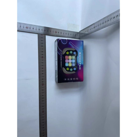 Jucarie Interactiva Cyrax, Tip Consola Pop It, 6 butoane functionale, 5 Moduri de Joc, 600 Niveluri, + 3 ani, Verde/Gri