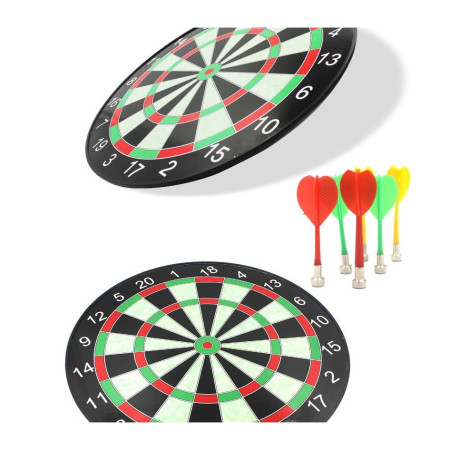 Set Joc Darts Cyrax, 4 Sageti Incluse, Magnetic, Dimensiuni 28.6 x 28.6 cm, Design clasic, Multicolor