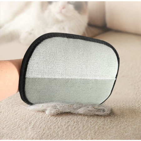 Manusa pentru Indepartarea Parului de Animale,  din Panza, 24 x 16 cm, Negru