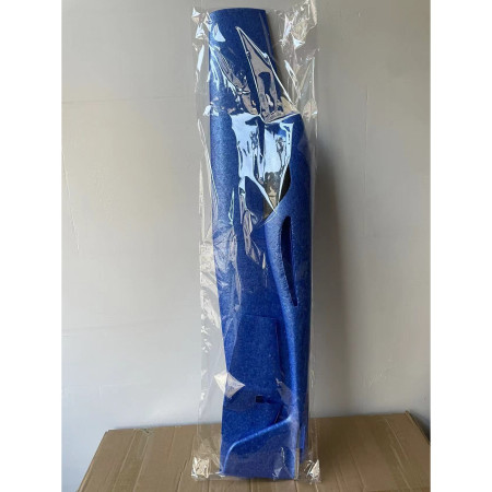 Avion Planor Cyrax, din Polistiren, Lungime 85 cm , Jucarie Recreativa, Cascadorii, Albastru