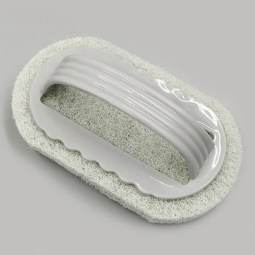 Perie Burete de curatat cu maner,  perie pentru gresie, baie, Bucatarie Gri