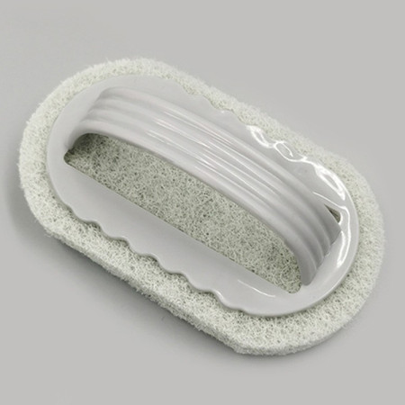 Perie Burete de curatat cu maner,  perie pentru gresie, baie, Bucatarie Gri