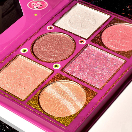 Paleta Iluminatoare, Cyrax, 6 Nuante, Halloween, Culori Calde, Dreptunghiulara, 160g, Valabilitate 24 Luni, 17.4x11.5x1.3 cm, Varianta A, Nude-Rose