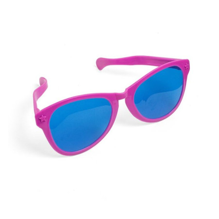Ochelari Deghizare, Cyrax, Marime Exagerata, din Plastic, 26 x 9 cm, Roz
