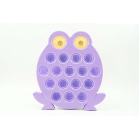 Cyrax Jucarie senzoriala antistres, Simple Dimple, Broasca, Mov