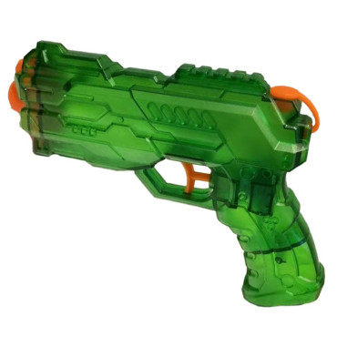 Pistol cu Apa, Cyrax, Manual, din PP, 23 x 16 x 4 cm, 250 ml, Verde