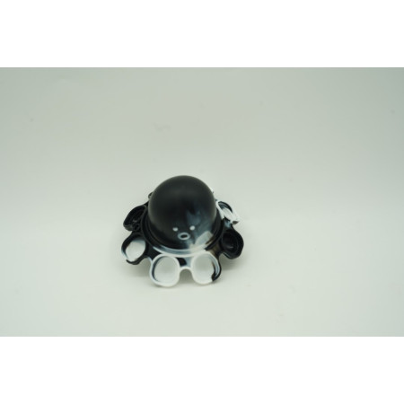 Jucarie antistres din silicon, Cyrax®, Pop It Now and Flip It, Caracatita reversibila, Multicolor, V8