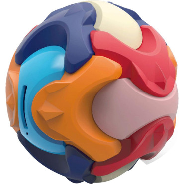 Pusculita Sub Forma de Minge, Cyrax, de Construit, se Asambleaza/Dezasambleaza, din Plastic, 16.5x16.5x16.5, Multicolor