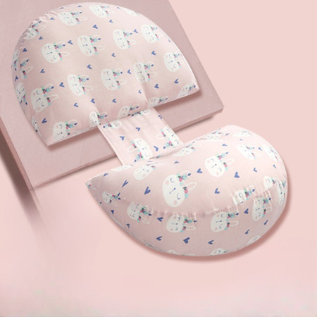 Set Perna pentru Gravide,  Husa Detasabila,Utilizare in Forma H si U, Reglabila, Latime Ajustabila, Proactive, Roz Deschis