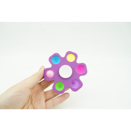 Jucarie Pop It, Cyrax, Fidget Toy, antistres, senzoriala, Mov