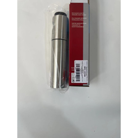 Pulverizator ulei Cyrax, spray, material otel inoxidabil, manual, 100 ml, 17.7 x 4 cm, argintiu