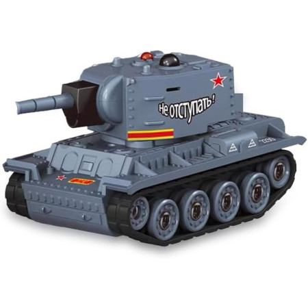 Mini Tanc cu Telecomanda, Cyrax, Wireless, 4 x 8 x 4 cm, cu Infrarosu, Gri