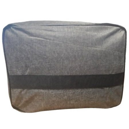 Geanta pentru Depozitare Acte si Documente,  1 Compartiment mare cu Curele Interioare, Impermeabila, 37 x 10.5 x 27 cm, Gri