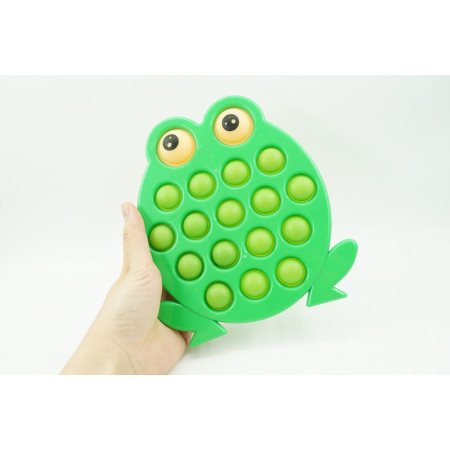 Cyrax Jucarie senzoriala antistres, Simple Dimple, Broasca, Verde