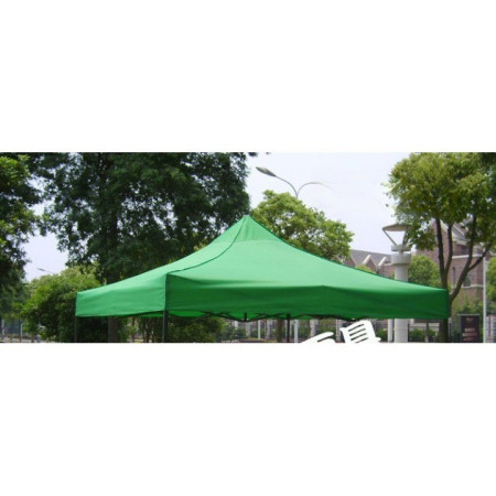 Prelata,copertina pentru acoperis cort tip pavilion  2 x 3 m , impermeabila, invelis din material textil oxfort 700D, cauciucat Verde