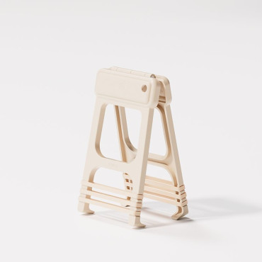 Clema pentru Boluri, Cyrax, Anti-Alunecare, din ABS si Silicon, Extindere, pentru Oale, Tigai, de Uz Casnic, Rezistent la Temperaturi Inalte, 18.3 x 10.6 cm Bej