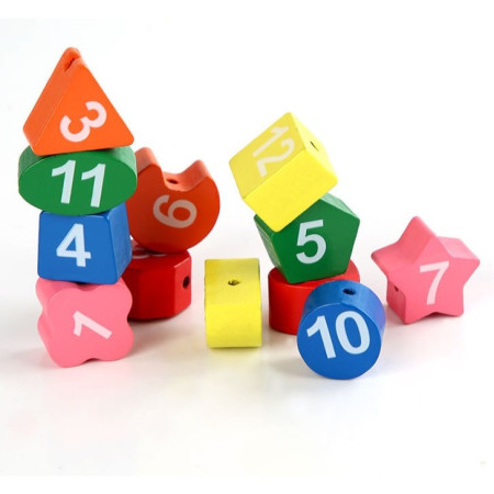 Jucarie Educativa Cyrax, Tip Montessori, Model Ceas Pinguin, din Lemn, + 36 Luni, 12 Piese, 17.2 cm, Multicolor