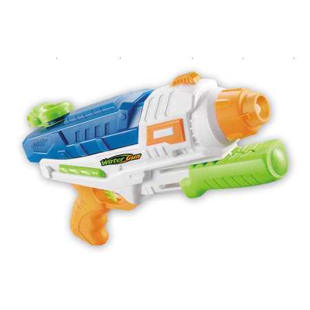 Pistol cu Apa pentru Copii, Rezervor, Pentru Piscina/Plaja, Cyrax, 6ani+,  Multicolor, 600ML